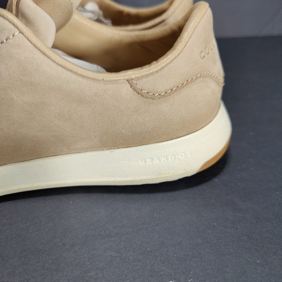 Cole Haan GrandPro Lace Up Tennis Sneaker Bleached Tan Men's Shoe Size 7M - Picture 7 of 10